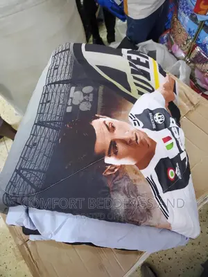 Kids Cartoon Character Bedcover Juventus