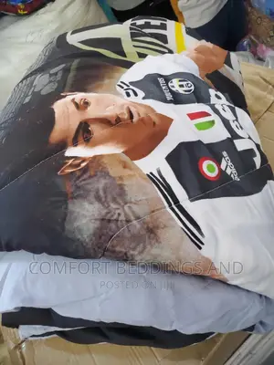 Kids Cartoon Character Bedcover Juventus