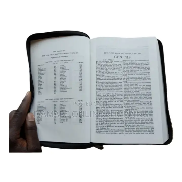 Holy Bible King James Version KJV - With a Zip