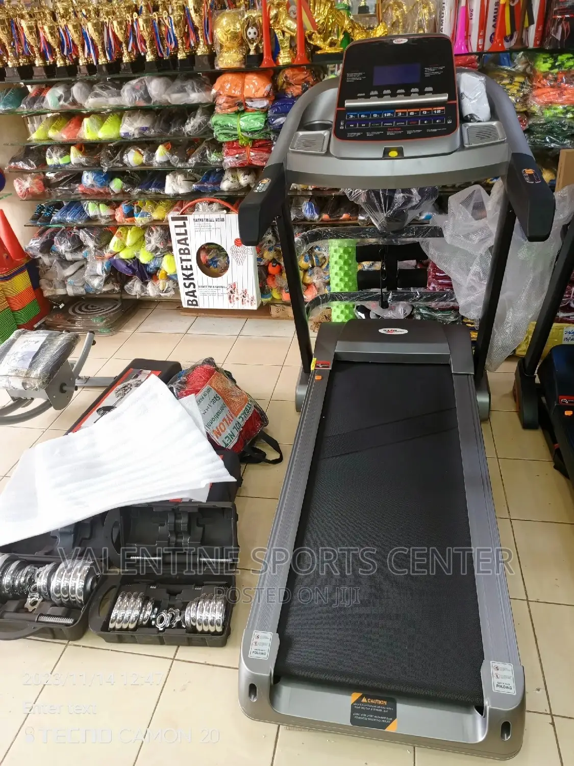 Treadmill Running Machine Sports Originals System Massage