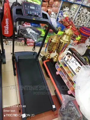 Treadmill Running Machine Original With System Masaga Party