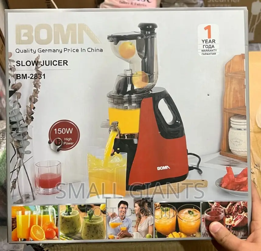 German Lot Imported BOMA Slow Juicer