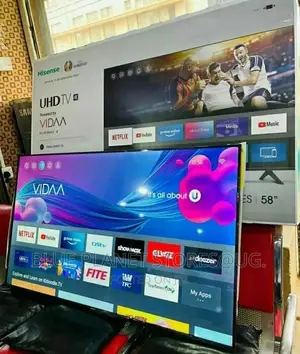 Hisense 58inches (Vidaa O.S) Ultra Hd Smart TVS