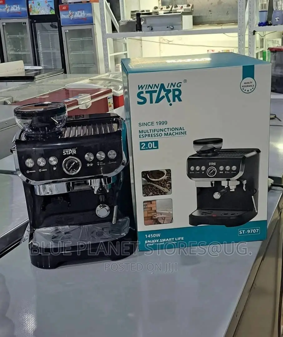 WINNINGSTAR Coffee/Espresso Machines With Grinder \\ ST-9707