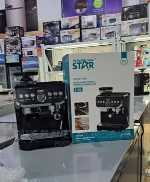 WINNINGSTAR Coffee/Espresso Machines With Grinder \\ ST-9707