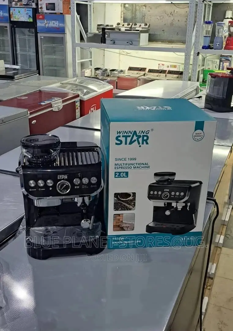 WINNINGSTAR Coffee/Espresso Machines With Grinder \\ ST-9707