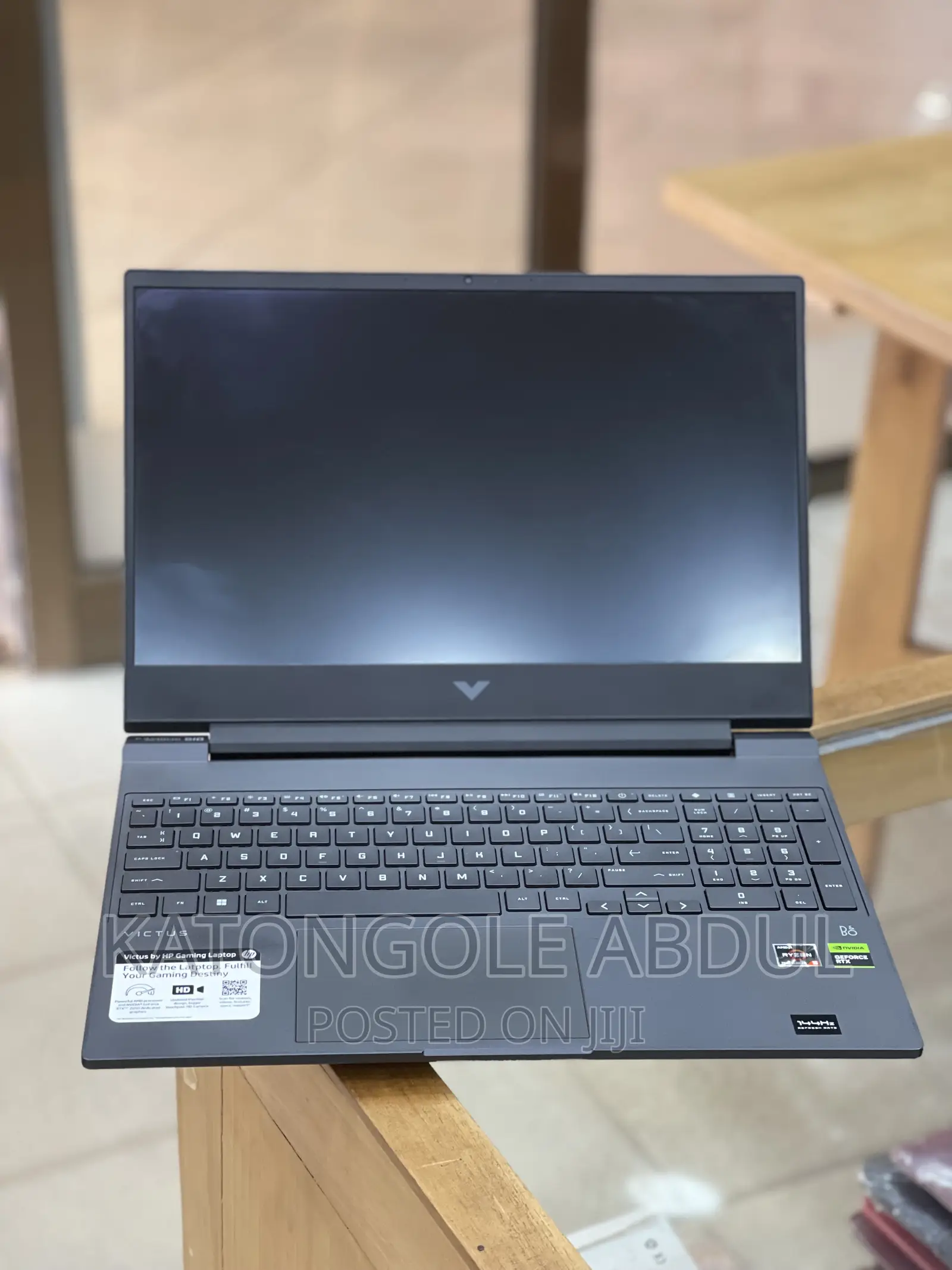 New Laptop HP Victus 16 16GB AMD Ryzen 5 HDD+SSD 500GB