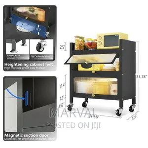 Kitchen Organizer Rack,Oven Stand Standing Baker's Rack