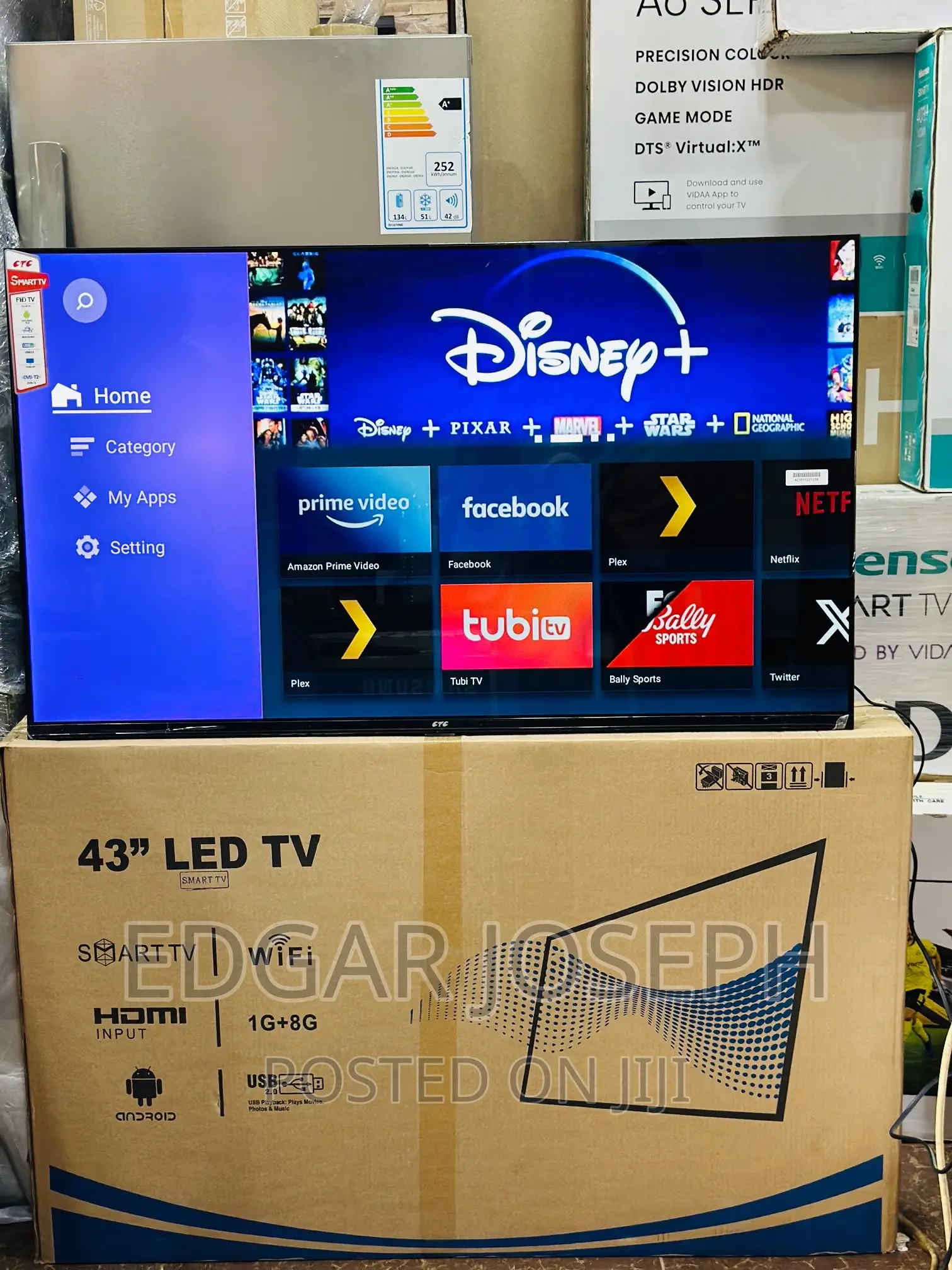 43 Inches Smart Tv CTC