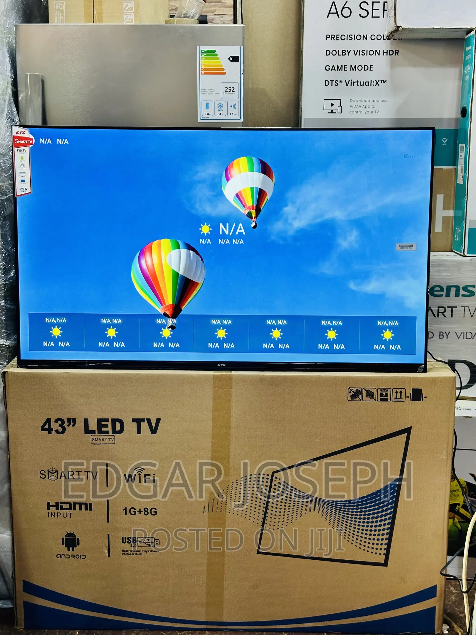 43 Inches Smart Tv CTC