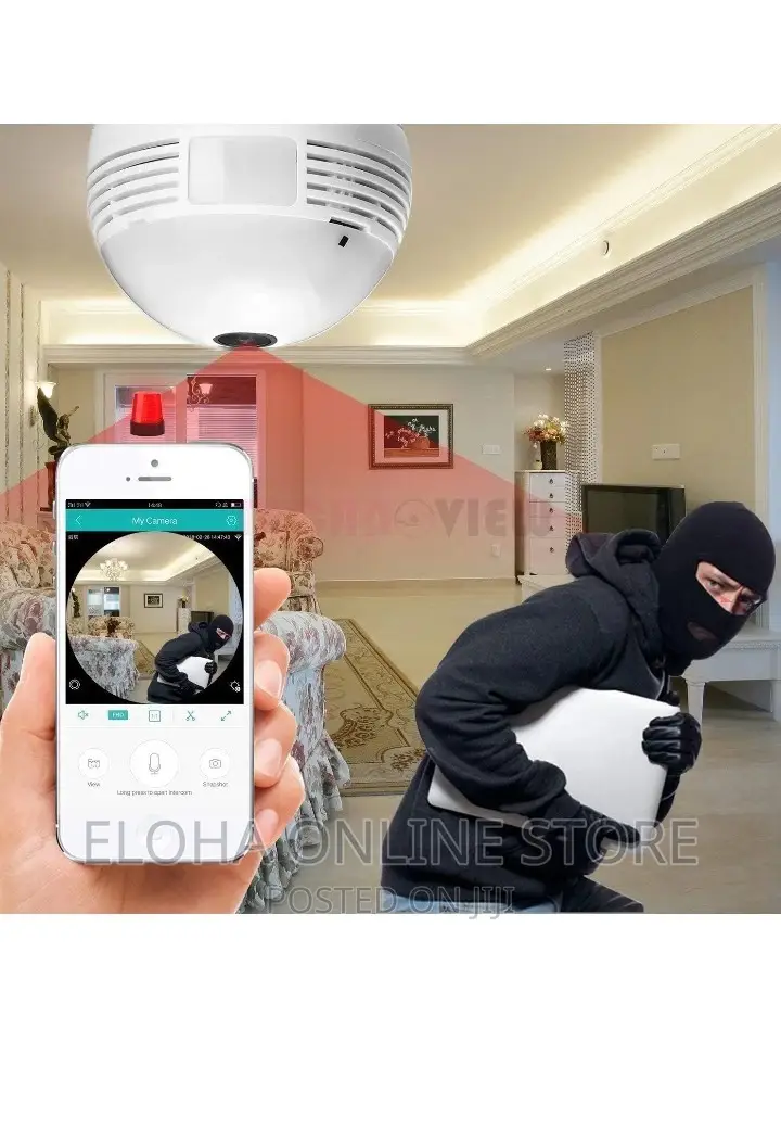 Smart Wireless Bulb Camera