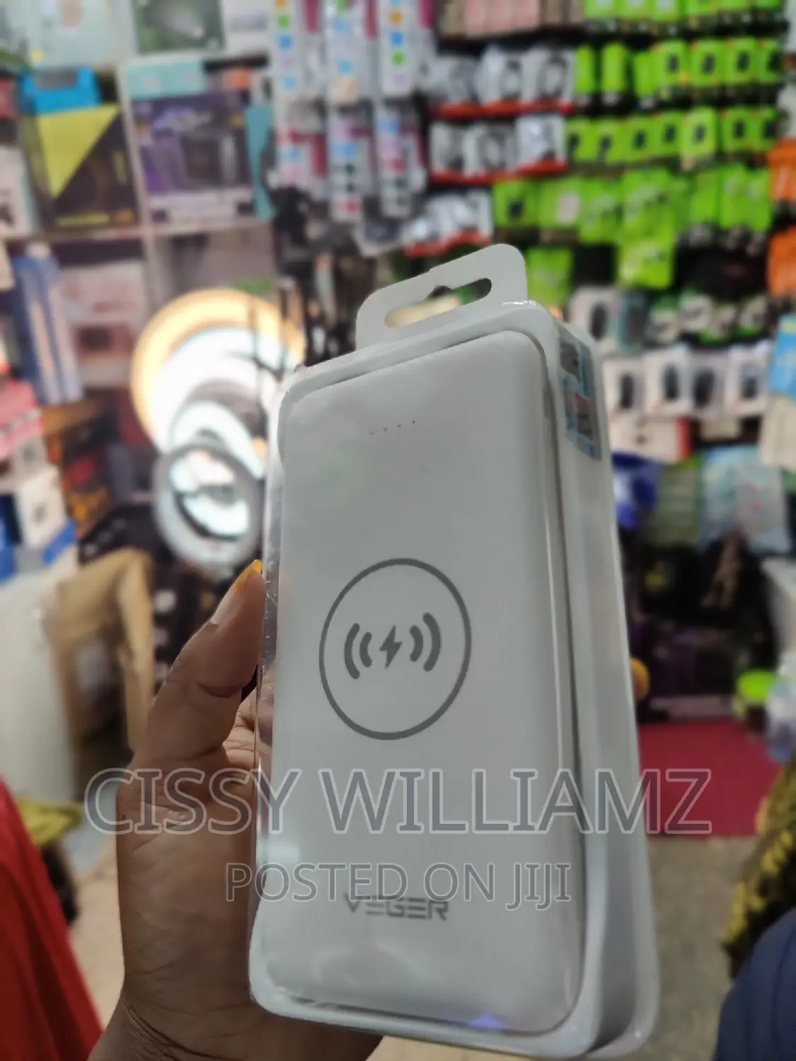 Portable Wireless Power Bank With Type C/Wireless Power Bank