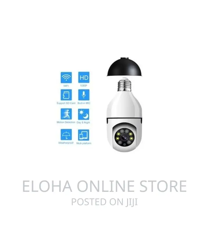 Panoramic WI-FI IRIP E27 Light Bulb Smart Camera