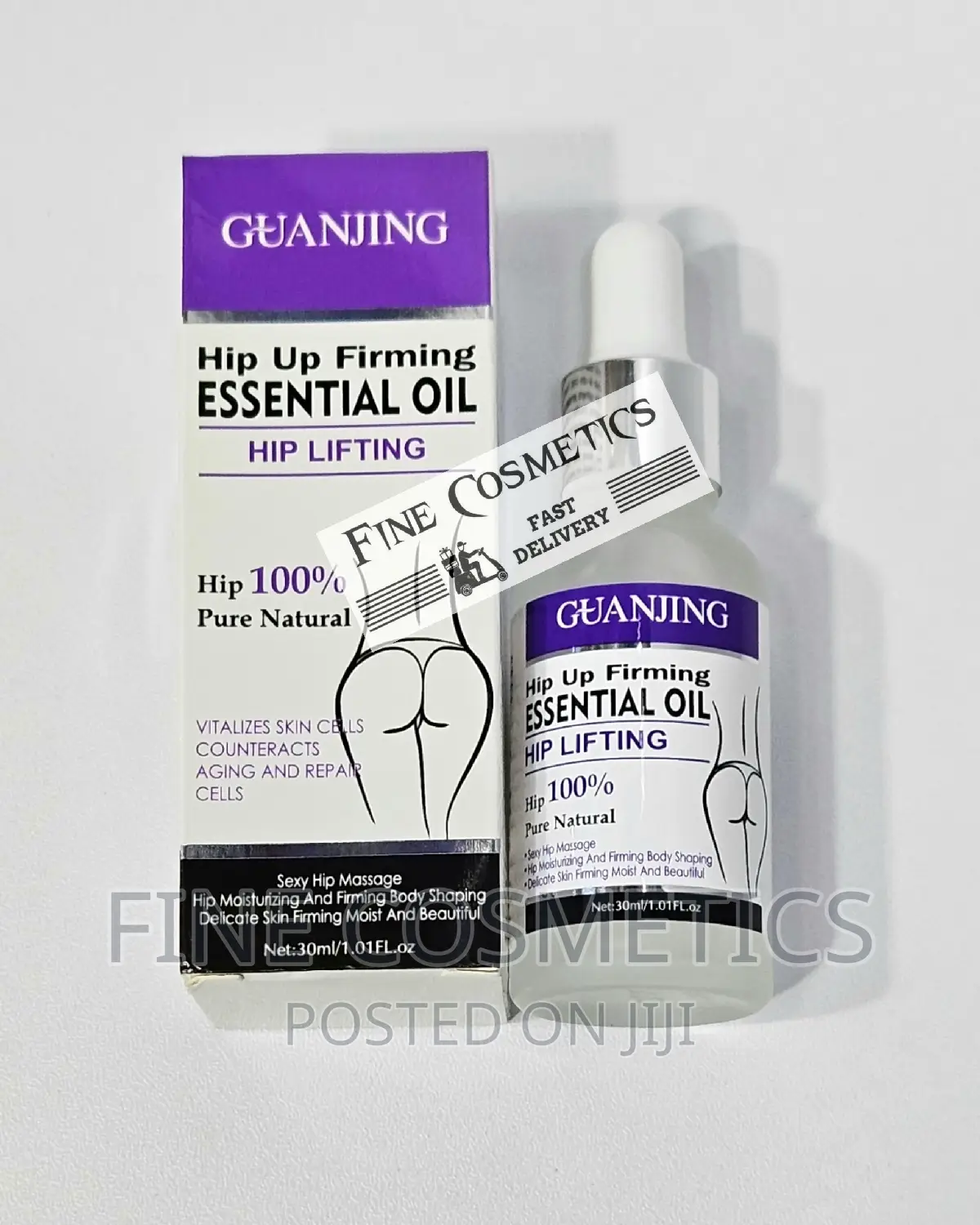 Hips/Curvy Buttocks Firming + Lifting Booty Enhancement Oil
