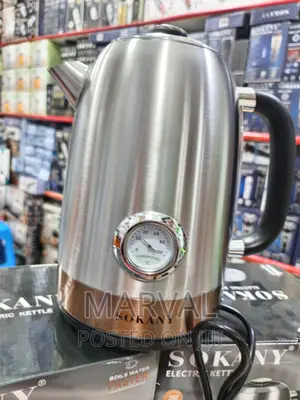 1.7ltrs Electric Kettle With Temperature Reading Gauge