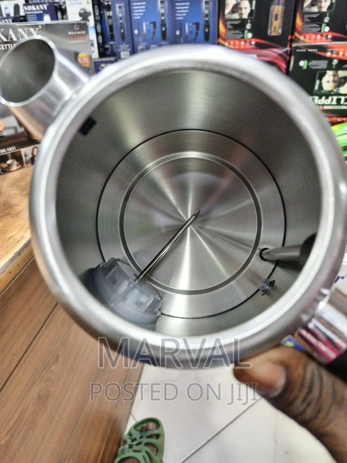 1.7ltrs Electric Kettle With Temperature Reading Gauge