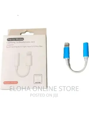 Apple Lighting To 3.5m Headphone Jack Adapter
