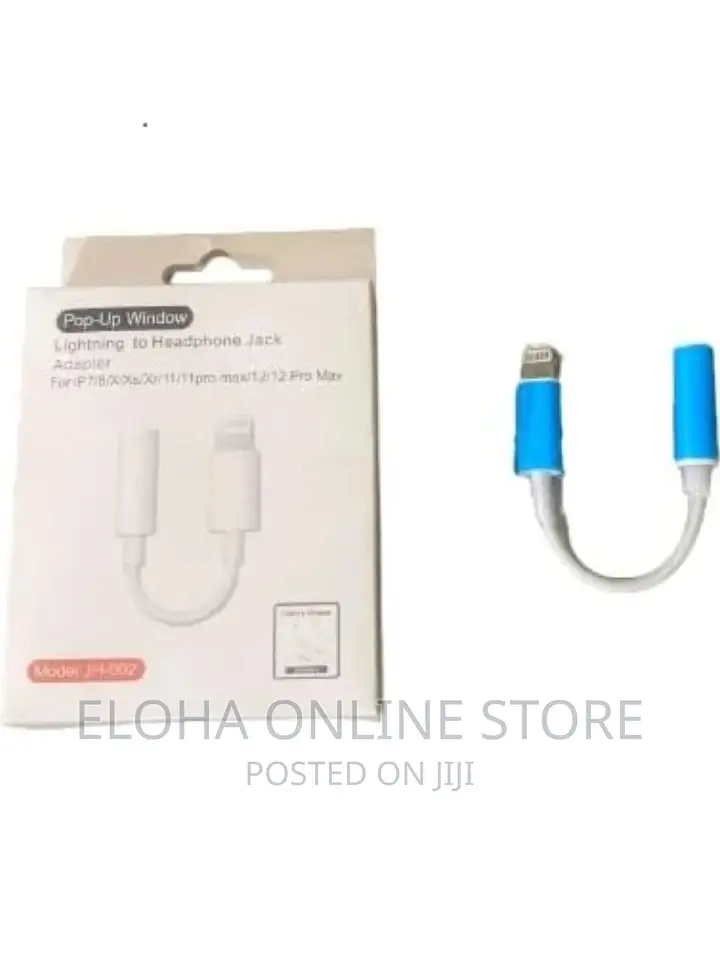 Apple Lighting To 3.5m Headphone Jack Adapter