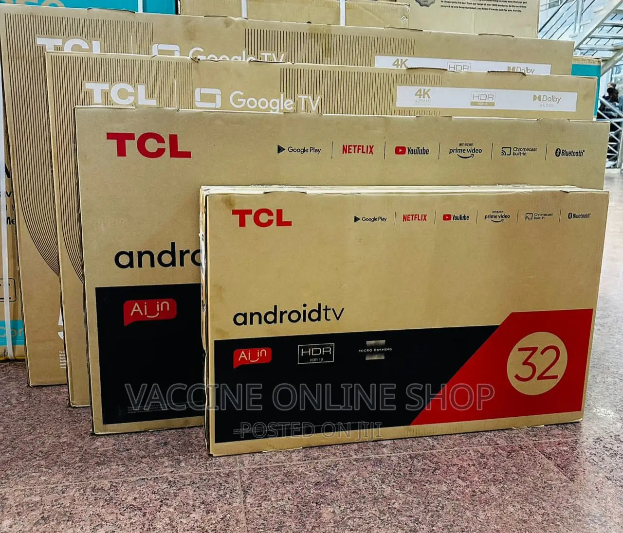 TCL 32inch Smart Android Tv/TCL 32inch Google Tv