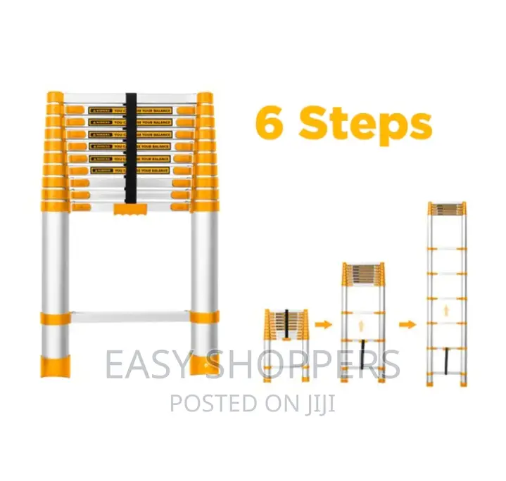 Ingco Telescopic Ladder 6 Steps