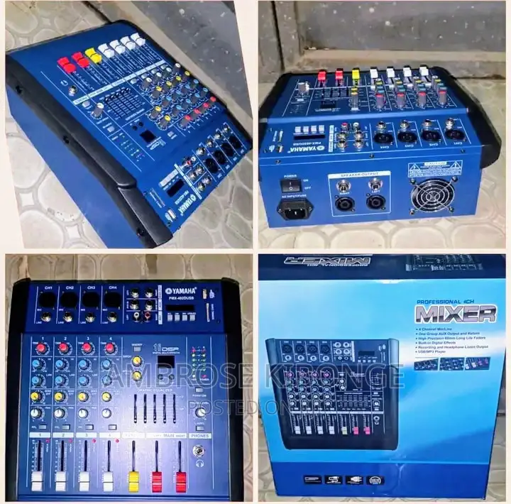 Original Version Yamaha USB/SD Bluetooth 4channel Amp-Mixer.