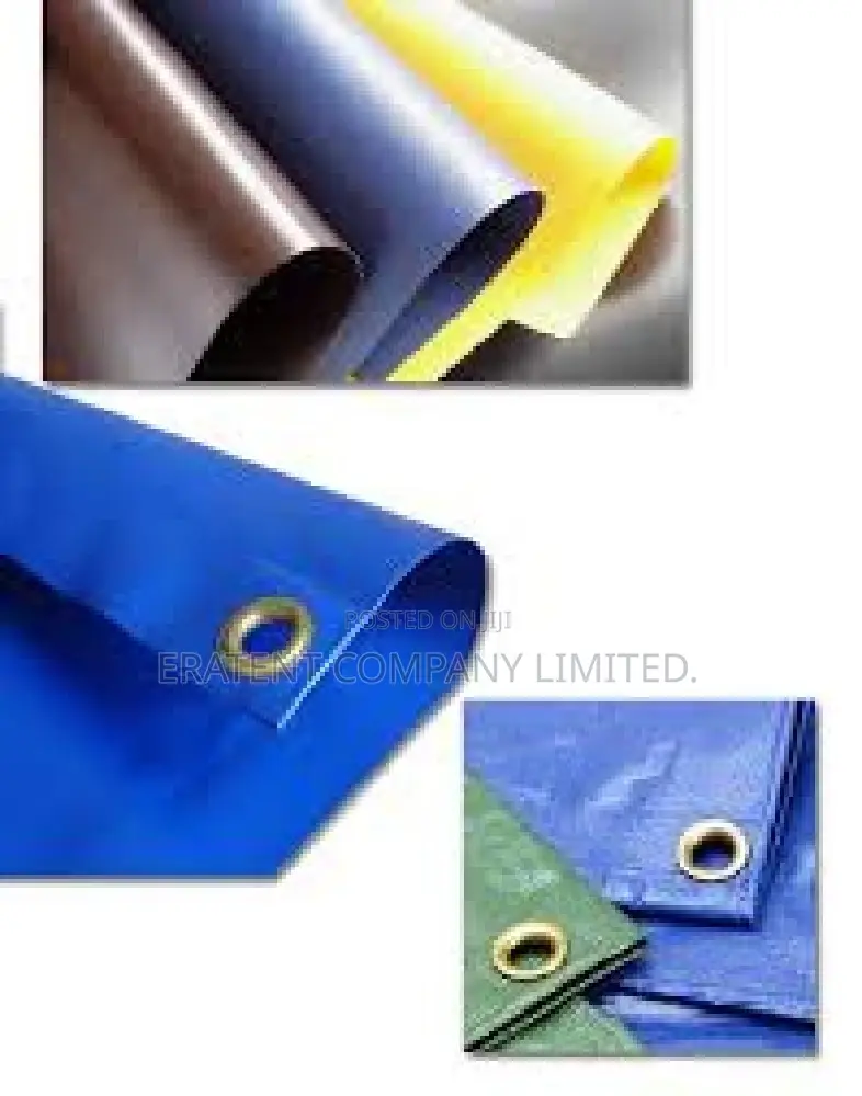 6mx12m Strong Heavy Duty Waterproof PVC Tarpaulins