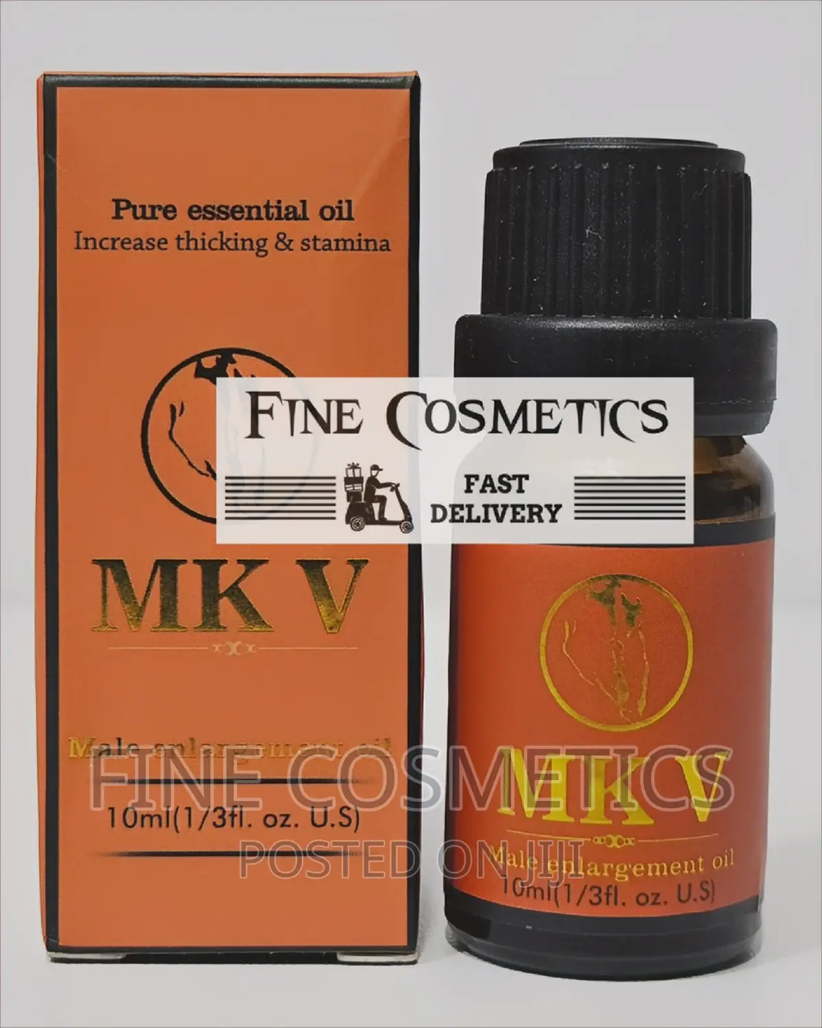 MK v. Male Enlargement Pure Essential Oil for Size + Stamina