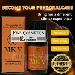 MK v. Male Enlargement Pure Essential Oil for Size + Stamina