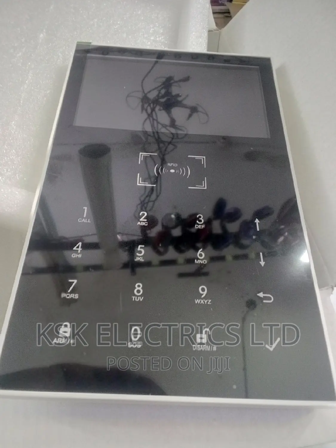 Home Wifi/GSM Smart Alarm System With Home Automation