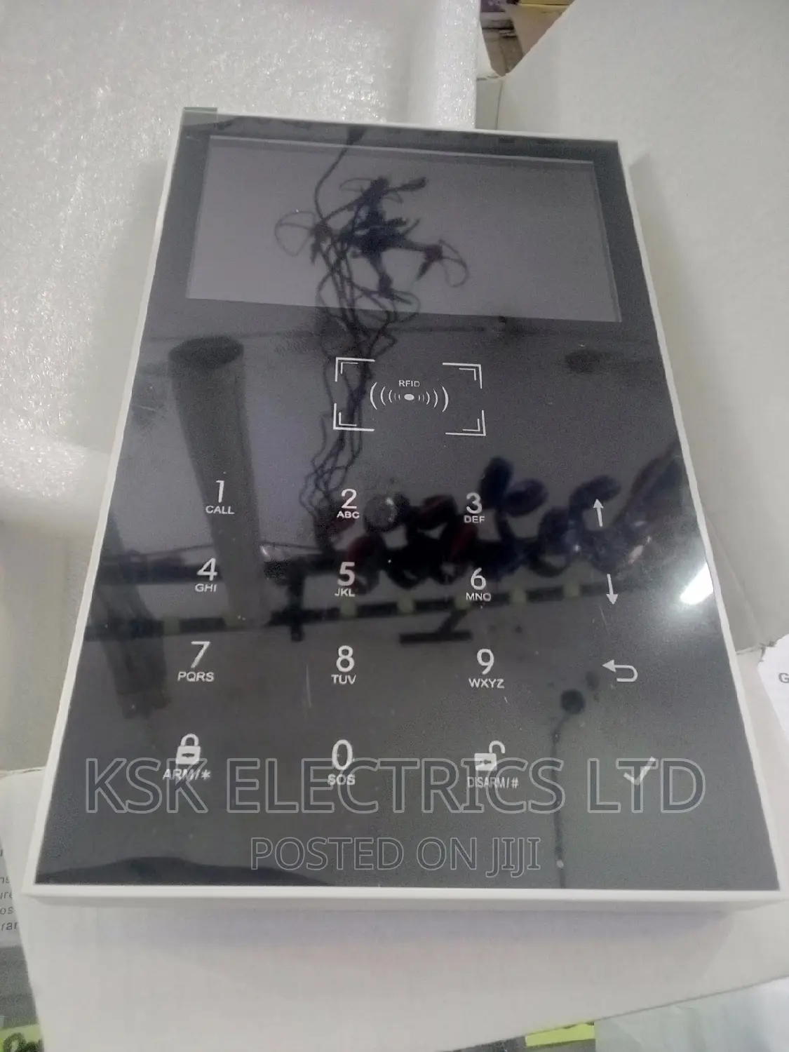 Home Wifi/GSM Smart Alarm System With Home Automation