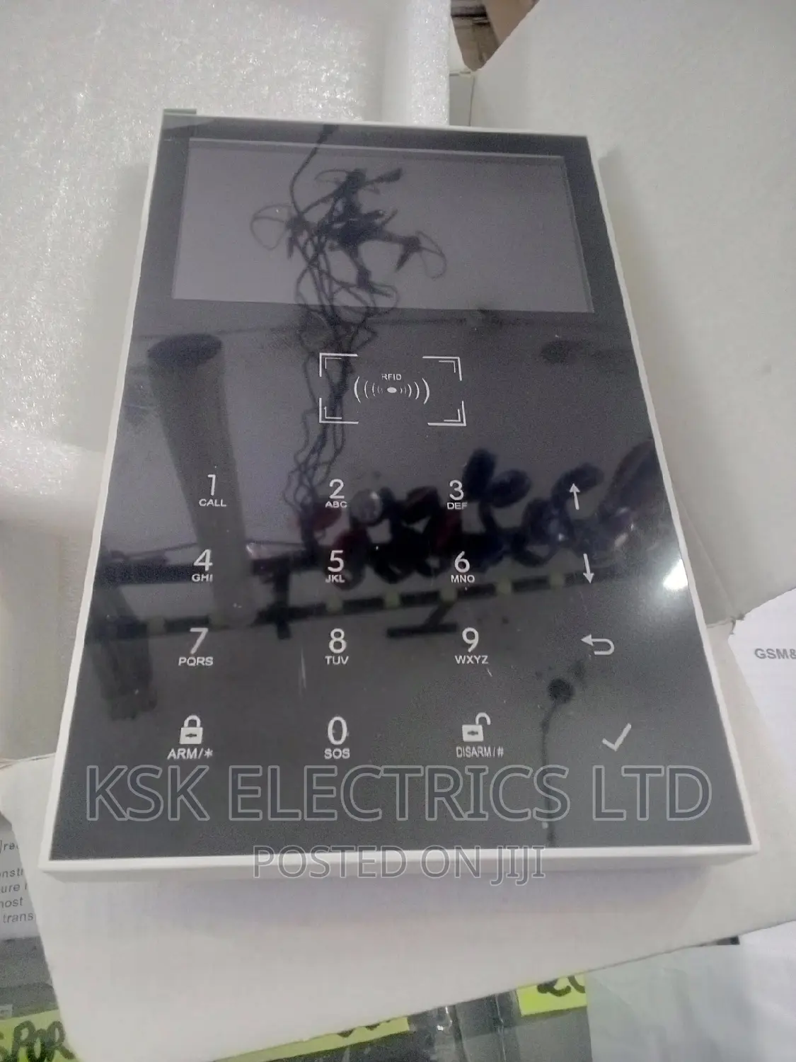 Home Wifi/GSM Smart Alarm System With Home Automation