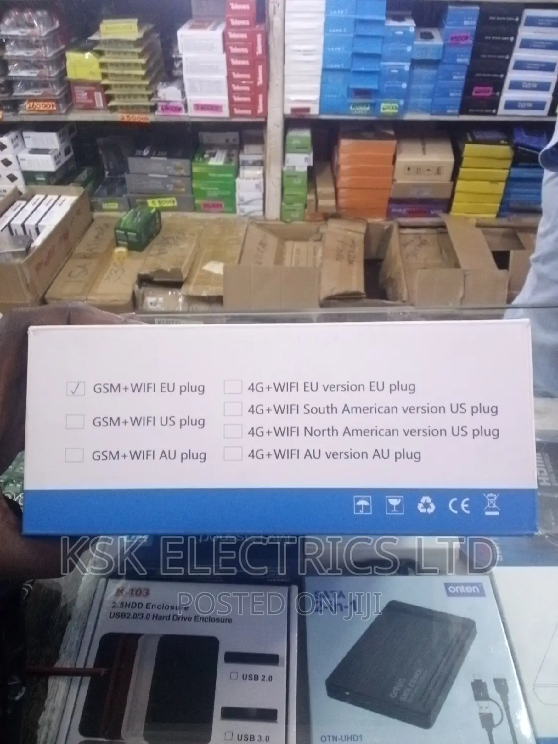 Home Wifi/GSM Smart Alarm System With Home Automation