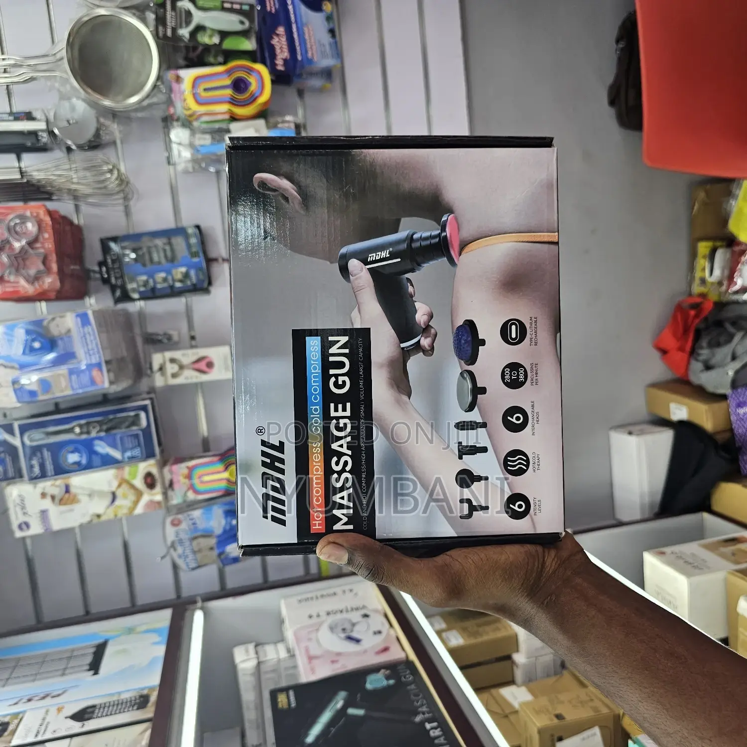 MDHL Massage Gun 6 Heads