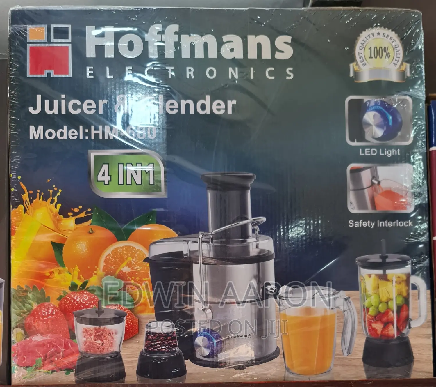 Hoffmans Juicer and Blender 4 in 1