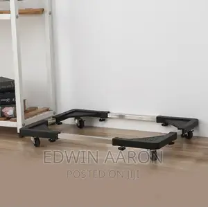 Mobile Fridge/Washing Machine Stand Base With Rolers
