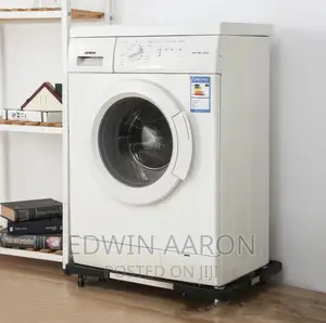 Mobile Fridge/Washing Machine Stand Base With Rolers