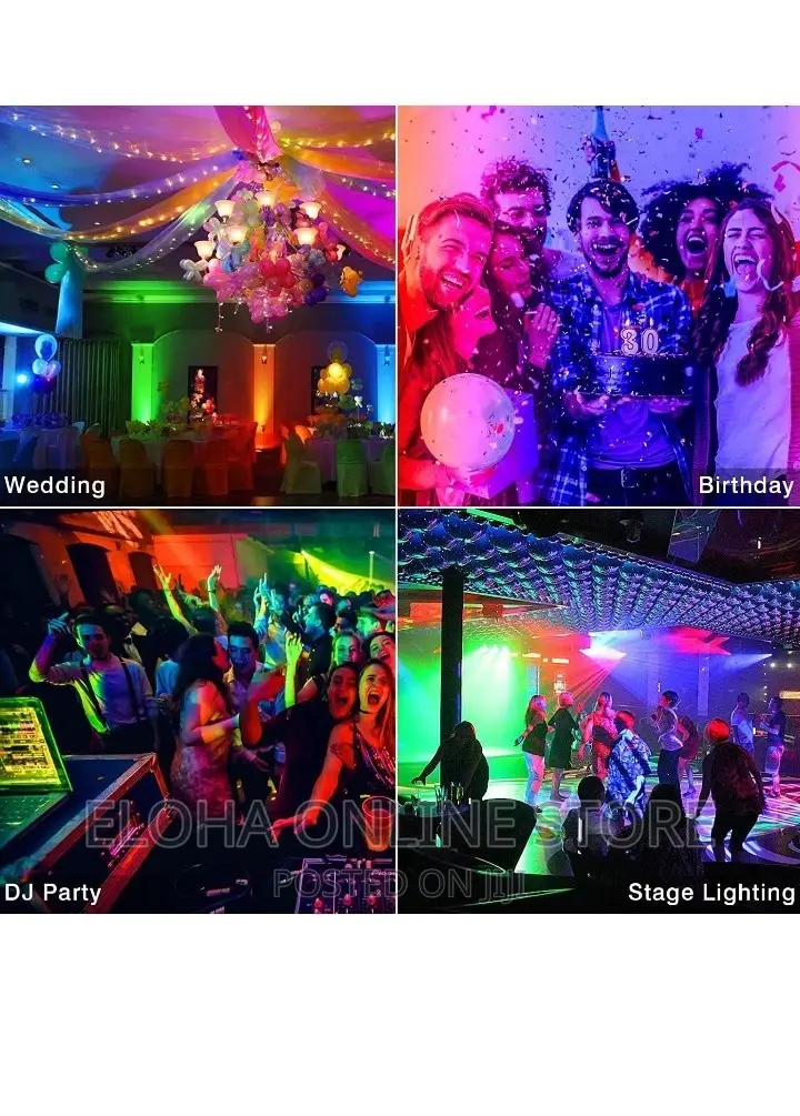 18 LED Mini Par Stage Light
