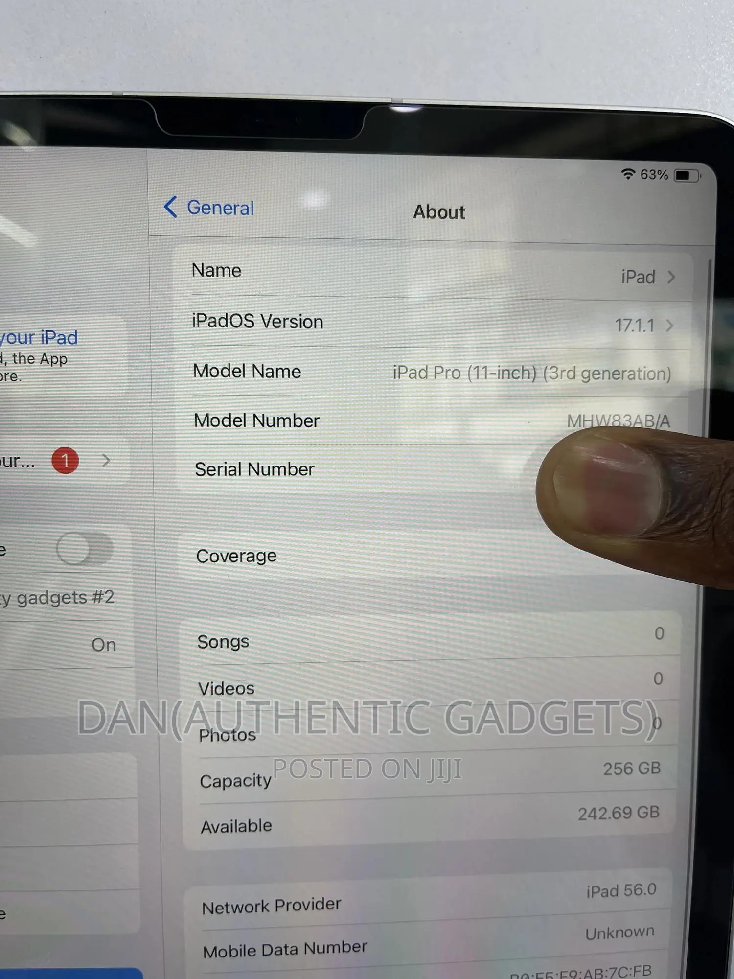 Apple iPad Pro 11 (2021) 256 GB Silver