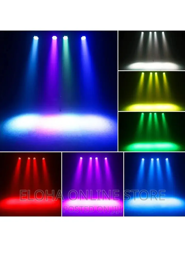 LED Multifunctional Flat Par Light
