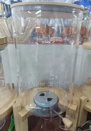 Glass Juice Dispenser Jar