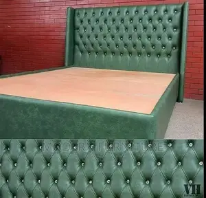 Leather Dressed Bed of 5 X 6 Call On