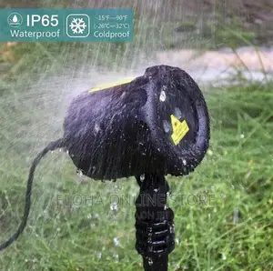 Plug In Card Lawn Lamp/Laser Light