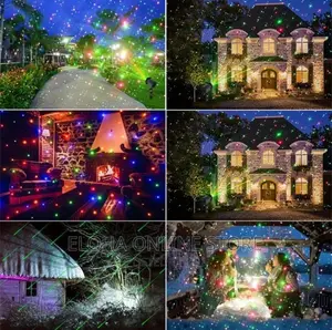 Plug In Card Lawn Lamp/Laser Light