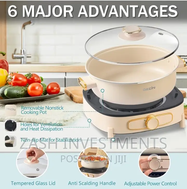 BOMA 5ltrs Split Type Multipurpose Cooking Pot in Central Division