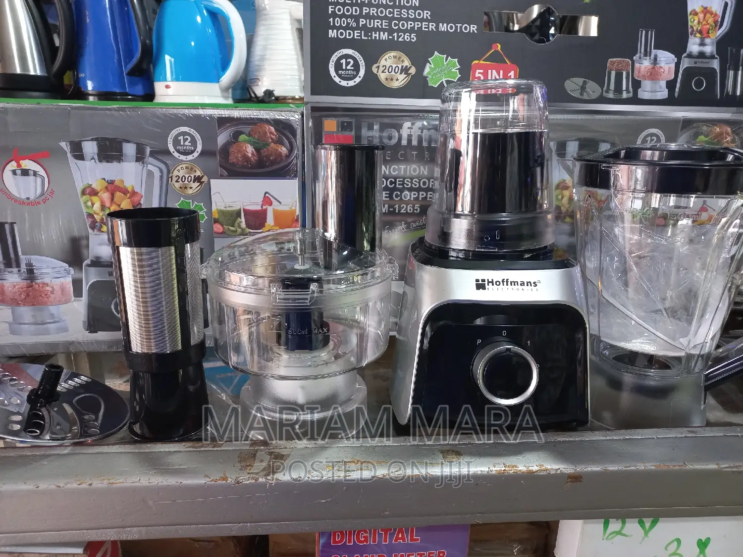 Food Processor/Hoffman Blender 5in1