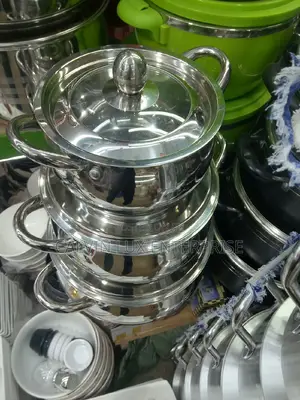Stainless Shiny Heavy Dishes