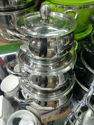 Stainless Shiny Heavy Dishes