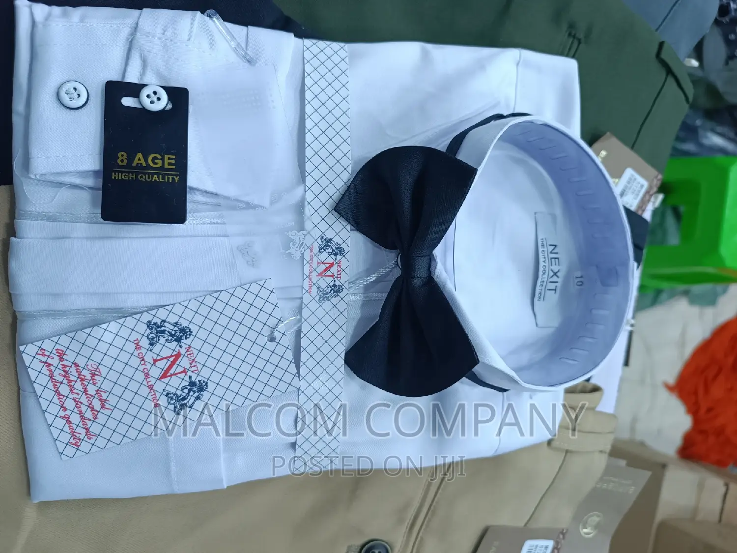 Kids Shirts With Bowtie