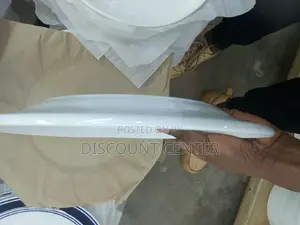 Dinner Plate Plain White Flat