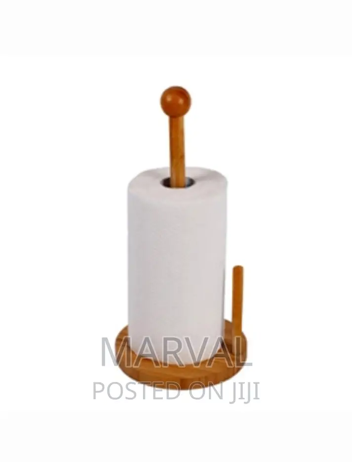 Wooden Kitchen Tissue Roll Holder